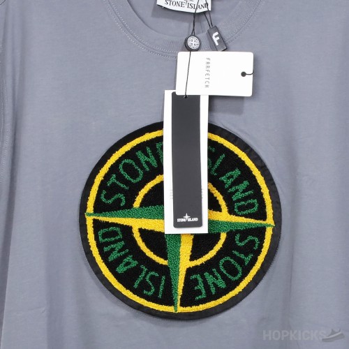 Stone Island Front Patch Logo T-Shirt